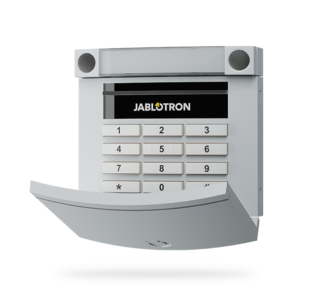 Funk- Zugangsmodul mit Tastatur und RFID- Lesegerät - Grau